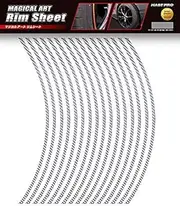 HASEPRO (Hase Pro) Magical Art Sheet [Rim Sheet (Silver) 15 inches (General Purpose) MSRIM-15S