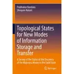 TOPOLOGICAL STATES FOR NEW MODES OF INFORMATION STORAGE AND TRANSFER: A SURVEY OF THE STATUS OF THE DISCOVERY OF THE MAJORANA MODES IN THE SOLID STATE