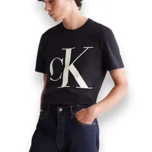 【Calvin Klein 凱文克萊】CK 男生 經典大LOGO 短袖T恤 純棉 男款 短TEE(多色可挑)