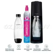 SodaStream Terra Machine Spirit Sparkling Water Drink Maker Black Quick Connect