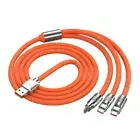 Charging Cable 3-1 Cell Phone Charger Cord For iPhone Type C Micro USB