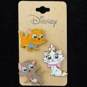 Cutie Marie Berlioz Toulouse Aristocats Kitten Chibi Cute Loungefly Disney Pin