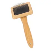 Macrame Slicker Comb With Hole Air Bag Cushion Cleaning Slicker Brush (S)