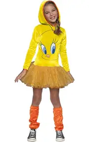 Tweety Bird Hoodie Tutu Child Costume