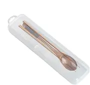 portable flatware box cutlery case flatware travel case cutlery case travel dinnerware holder case portable dinnerware holder utensil box travel straw container case clear cutlery storage organizer