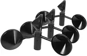 Kisangel 3pcs Wind Sensor Cup Replacement Wind Cup Anemometer Wind Speed Sensor Wind Measurement Anemometer Cup Replacement Anemometer Cup