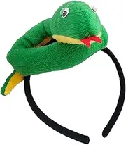 [Generic] Plush Snake Hairband - Creative Plush Animal Hairband,2025 Costume Photography Props, Year of the Snake Hair Headband for Women