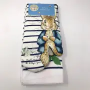 Peter Rabbit Set of 3, Kitchen Towels Oven Mitt Beatrix Potter Easter Spring