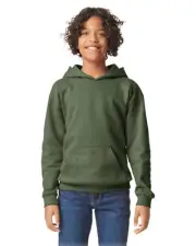 Gildan Youth Softstyle Fleece Hooded Sweatshirt