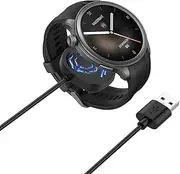 XBERSTAR 1M Balance Smart Watch Charging Cable Dock Cord for Amazfit T-Rex3 /Balance Watch Replacement Magnetic Charging Cable