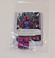 Marvel Dice Masters Deadpool * MEDUSA * RARE Uncommon Set CUR + 4 dice Inhumans