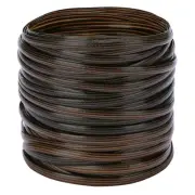 480 Ft Wicker Repair Kit, Plastic Wicker Repair Supplies, Gradient Dark Brown