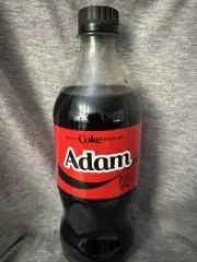 Share a Coke with Adam 2025 Personalized Gift Coca~Cola Bottle 20oz Zero