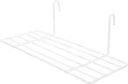 BESPORTBLE Wall Grid Bird Stand Durable Iron Parrot Perch for Cage Practical Display for Plants Bird Supplies Stable Play Climb Accessory Minimalist Design