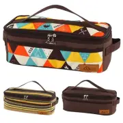 Bag Storage Bag Lid Mesh Pocket Design Oxford Cloth Toiletries Waterproof