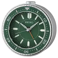 在飛比找ETMall東森購物網優惠-SEIKO 精工 水鬼潛水錶造型貪睡鬧鐘/綠/QHE184M