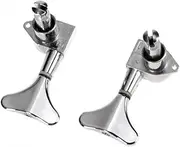 LALADEFIEE Bass Tuning Pegs Set 4pcs 2l2r Tuners Zinc Alloy Bass Machine Head Accessories