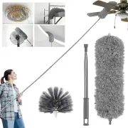 Microfiber Duster, ® with Extension Pole(Stainless Steel) 30 to 100 Inches, Reus