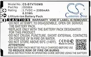 2300mAh Battery for BT Video Baby Monitor 7000, 7500, 7500 Lightshow NUK Eco Control + Video Max 410 Oricom SC870,860