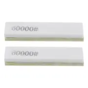 2pcs Knife Sharpening Stone Set Rectangle 10000/60000 Grit