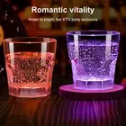 Glow-in-the-dark Whiskey Tumbler Glowing Glass Led Light Up Shot Glasses
