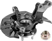 Front Steering Knuckle & Wheel Bearing Hub Assembly Compatible with Toyota Corolla 2003 2004 2005 2006 2007 2008, Left Driver Side Replaces # 698-389 LK029 47782-12240
