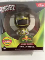 Funko Dorbz Yellow Ranger Chase Edition #257 Pop Culture Gold W Free Protector