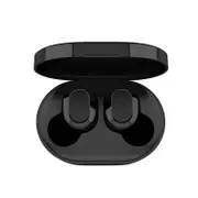 S3 TWS Wireless bluetooth 5.0 Earphone HiFi Heavy Bass English Voice Prompts Smart Touch IPX6 Waterproof Headphone BLACK COLOR