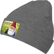 [JBYJBX] Colorful Gnomes Print Unisex Knitted Hat Daily Hat Birthday Theme Elasti Beanie Cap Outdoor Leisure