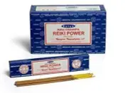 Satya Reiki Power Agarbatti Incense Sticks 15 Grams x 12 Packs 180gm in a box