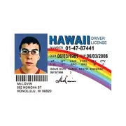 McLovin ID Card Laminate - Parody Prop Gift Novelty SUPERBAD funny Movie