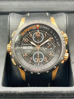 HAMILTON 漢米爾頓 卡其航空系列 X-WIND AUTO CHRONO 重磅出擊 自動上鍊 44mm