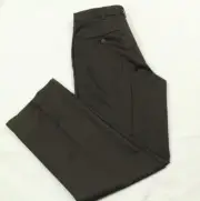 Dockers Men's Brown Flat Front Anti Wrinkle Khaki Pants Size W30 L32