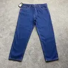Bisley Rough Rider Jeans Mens Size 102S Blue Denim Straight Work Wear BP6050 Tag