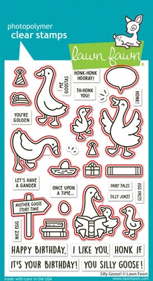 Lawn Fawn - Silly Goose - Stamp and Die Bundle