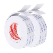 2Pcs 7 Feet Sealing Foam Tape 4.5cm Wide 5mm Thick Adhesive Weather Strip White