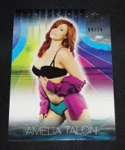 2017 Benchwarmer AMELIA TALON Dreamgirls #3 Gold Foil Insert/25 PLAYBOY Playmate