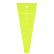 Acrylic Quilting Template Ruler, Dresden Plate | for Use with Charm Packs and...