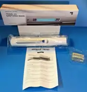 Sharper Imagine * TRAVEL * Sanitizing Wand NEW in Box