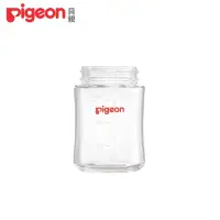 在飛比找momo購物網優惠-【Pigeon 貝親】第三代寬口玻璃奶瓶空瓶160ml(奶瓶