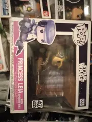 Funko Pop! - Princess Leia w/Speeder Bike 228 Star Wars 40th Anniversary