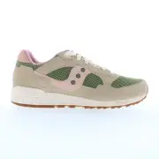 Saucony Shadow 5000 S70747-3 Mens Green Leather Lifestyle Sneakers Shoes