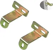 YehVeh 2 Pack Mounting Bracket for Motoring Air Conditioning A/C Condenser Holder Fixed Rack Fastener Mount Support Stand for Truck Vehicle Car Universal Air Conditioner Replacement