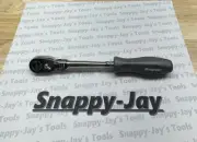 Snap-on Tools USA NEW 1/4 Drive DARK TITANIUM Hard Handle Flex Ratchet THLFD72DT