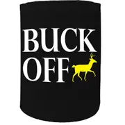 Alcohol Stubby Holder - Buck Off Offensive - Funny Novelty Birthday Gift Joke Beer Can Bottle
