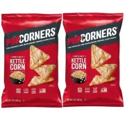 Popcorners Popped Corn Snack KETTLE CORN Gluten Free Sweet & Salty 7 Oz., 2 Bags