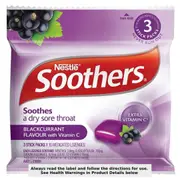 Nestle Soothers Blackcurrant Multipack 3 x 10 Lozenges