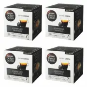 Nescafé Dolce Gusto Espresso Intenso, Pack of 4, 4 x 16 Capsules