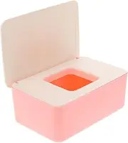 1pc Tissue Storage Holder with Lid Practical Wet Wipe Box for Home Decor Dustproof Design Versatile and Stylish Tissue Case for Nursery Living