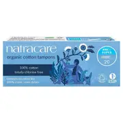 Organic Natracare Tampons Super 20pk - Fresh, healthy organic delivery | Doorstep Organics
